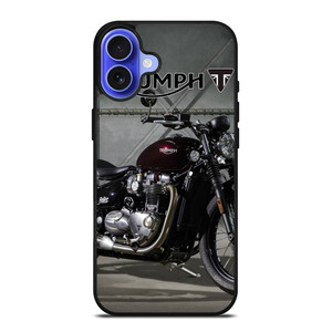 TRIUMPH MOTORCYCLE iPhone 16 Case Cover TRIUMPH MOTORCYCLE iPhone 16 Case Cover