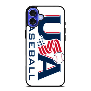 UNITED STATES BASEBALL LOGO iPhone 16 Case Cover