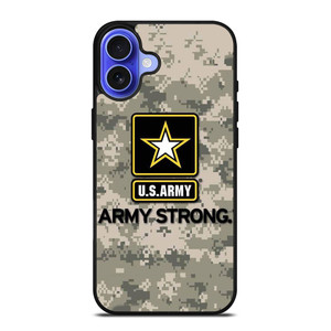US ARMY ARMY STRONG CAMO iPhone 16 Case Cover US ARMY ARMY STRONG CAMO iPhone 16 Case Cover
