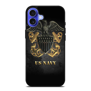 US NAVY EMBLEM iPhone 16 Case Cover