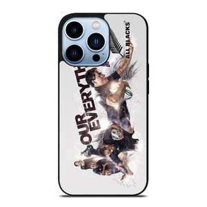ALL BLACKS NEW ZEALAND RUGBY TEAM iPhone 13 Pro Max Case Cover