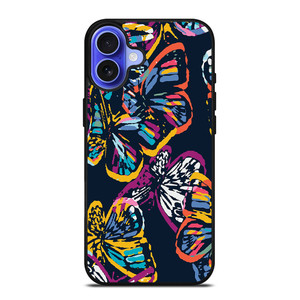 VERA BRADLEY BUTTERFLY iPhone 16 Case Cover VERA BRADLEY BUTTERFLY iPhone 16 Case Cover