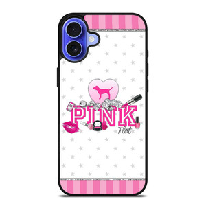 VICTORIA'S SECRET PINK DOG iPhone 16 Case Cover