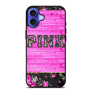 VICTORIA'S SECRET PINK FLORAL iPhone 16 Case Cover
