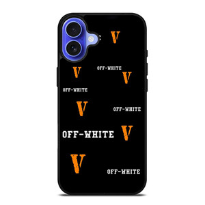 VLONE X OFF WHITE iPhone 16 Case Cover VLONE X OFF WHITE iPhone 16 Case Cover