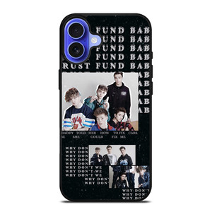 WHY DON'T WE 3 iPhone 16 Case Cover