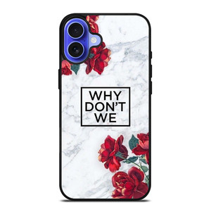 WHY DONT WE ROSE MARBLE iPhone 16 Case Cover