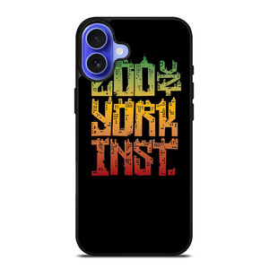ZOO YORK INST iPhone 16 Case Cover ZOO YORK INST iPhone 16 Case Cover