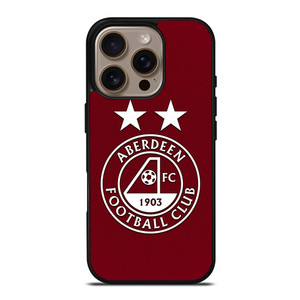 ABERDEEN FC LOGO SCOTLAND FOOTBALL CLUB iPhone 16 Pro Case Cover ABERDEEN FC LOGO SCOTLAND FOOTBALL CLUB iPhone 16 Pro Case Cover