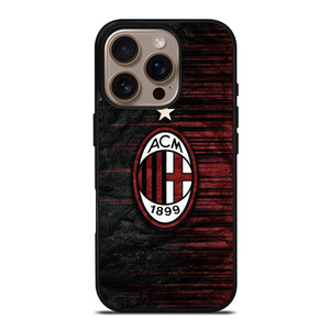 AC MILAN FC LOGO iPhone 16 Pro Case Cover