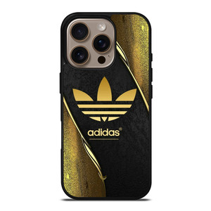 ADIDAS GOLD LOGO iPhone 16 Pro Case Cover