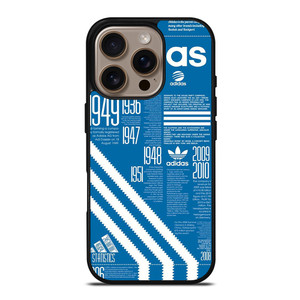 ADIDAS SHOES LOGO BLUE iPhone 16 Pro Case Cover