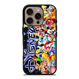 ALL DISNEY CHARACTER CARTOON iPhone 16 Pro Case Cover