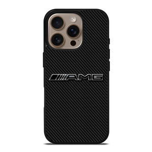 AMG MERCEDES BENZ LOGO CARBON iPhone 16 Pro Case Cover AMG MERCEDES BENZ LOGO CARBON iPhone 16 Pro Case Cover