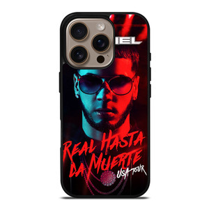 ANUEL AA REAL HASTA LA MUERTE USA TOUR iPhone 16 Pro Case Cover