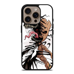 BABY GROOT AND VENOM iPhone 16 Pro Case Cover