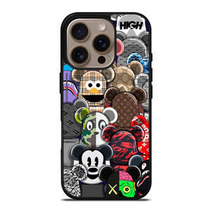 BEARBRICK BRAND COLABORATION iPhone 16 Pro Case Cover