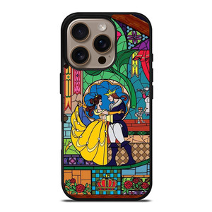 BEAUTY AND THE BEAST SETENED GLASS iPhone 16 Pro Case Cover