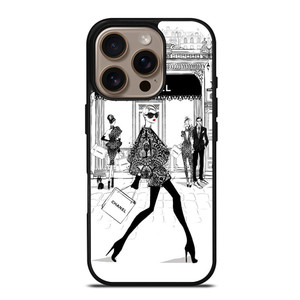 BEAUTY FASHION MEGAN HESS CLIPART iPhone 16 Pro Case Cover