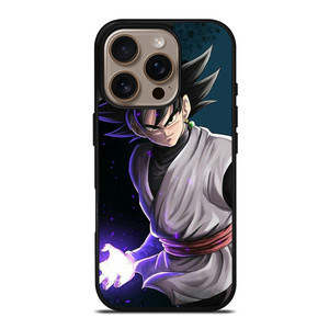 BLACK GOKU DRAGON BALL SUPER ANIME MANGA iPhone 16 Pro Case Cover