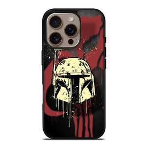 BOBA FETT HELMET STAR WARS ART iPhone 16 Pro Case Cover BOBA FETT HELMET STAR WARS ART iPhone 16 Pro Case Cover