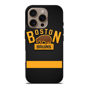 BOSTON BRUINS NHL ICON iPhone 16 Pro Case Cover