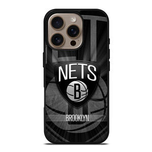 BROOKLYN NETS NBA iPhone 16 Pro Case Cover