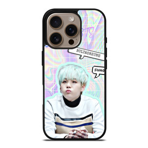 BTS SUGA CUTE iPhone 16 Pro Case Cover