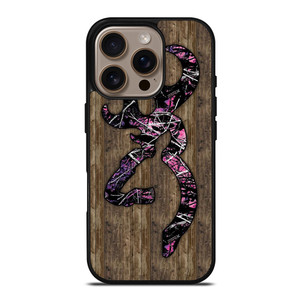 CAMO BROWNING PINK WOOD iPhone 16 Pro Case Cover CAMO BROWNING PINK WOOD iPhone 16 Pro Case Cover