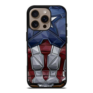 CAPTAIN AMERICA SUIT ARMOR AVENGERS iPhone 16 Pro Case Cover