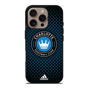 CHARLOTTE FC SOCCER MLS ADIDAS iPhone 16 Pro Case Cover