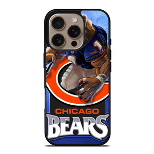 CHICAGO BEARS MASCOT LOGO iPhone 16 Pro Case Cover