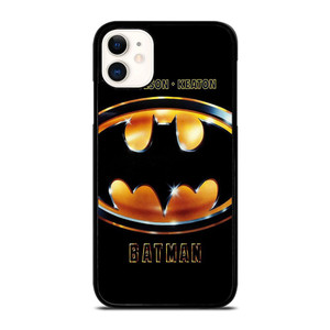 BATMAN LOGO VINTAGE KEATON iPhone 11 Case Cover BATMAN LOGO VINTAGE KEATON iPhone 11 Case Cover