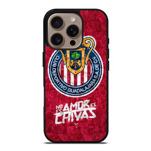 CHIVAS DE GUADALAJARA FOOTBALL iPhone 16 Pro Case Cover