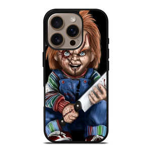 CHUCKY WITH KNIFE iPhone 16 Pro Case Cover