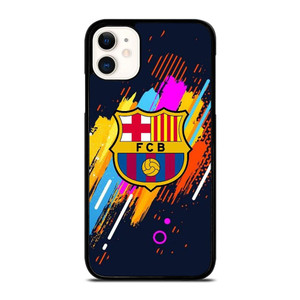 FC BARCELONA ART LOGO iPhone 11 Case Cover