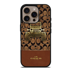 COACH NEW YORK JEEP iPhone 16 Pro Case Cover