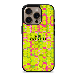 COACH NEW YORK NEW DESIGN iPhone 16 Pro Case Cover COACH NEW YORK NEW DESIGN iPhone 16 Pro Case Cover