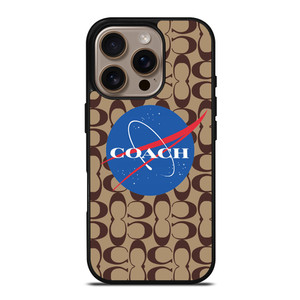COACH NEW YORK X NASA iPhone 16 Pro Case Cover COACH NEW YORK X NASA iPhone 16 Pro Case Cover