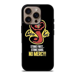 COBRA KAI KARATE NO MERCY iPhone 16 Pro Case Cover COBRA KAI KARATE NO MERCY iPhone 16 Pro Case Cover
