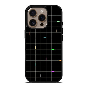 COLORED AESTHETIC GRID iPhone 16 Pro Case Cover