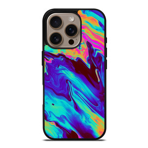 COLORFUL CHROME LIQUID iPhone 16 Pro Case Cover COLORFUL CHROME LIQUID iPhone 16 Pro Case Cover