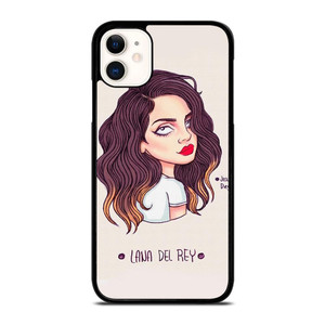 LANA DEL REY CARTOON iPhone 11 Case Cover LANA DEL REY CARTOON iPhone 11 Case Cover