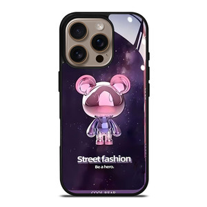 COOL BEAR STREET FASHION BE A HERO iPhone 16 Pro Case Cover