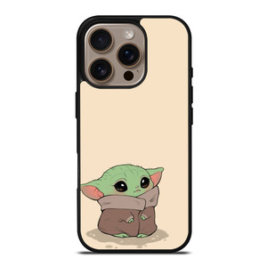CUTE BABY YODA STAR WARS CARTOON iPhone 16 Pro Case Cover