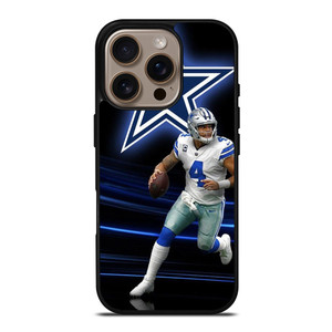 DAK PRESCOTT 4 DALLAS COWBOYS iPhone 16 Pro Case Cover