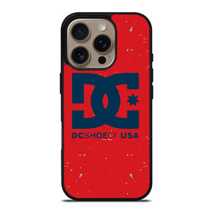 DC SHOE USA LOGO RED iPhone 16 Pro Case Cover DC SHOE USA LOGO RED iPhone 16 Pro Case Cover