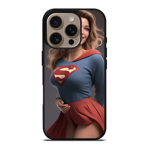 DC SUPERHERO SUPERGIRL SEXY iPhone 16 Pro Case Cover