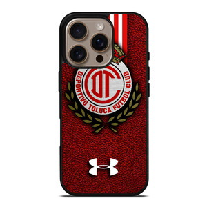 DEPORTIVO TOLUCA FC LEATHER LOGO iPhone 16 Pro Case Cover