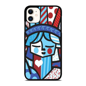ROMERO BRITTO LIBERTY iPhone 11 Case Cover ROMERO BRITTO LIBERTY iPhone 11 Case Cover